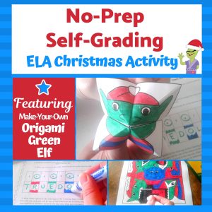 Christmas ELA Activity with an Elf