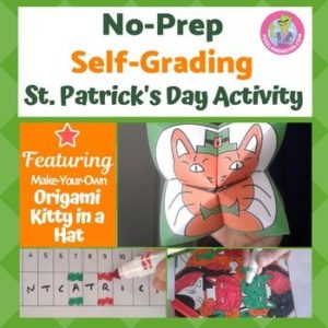 St. Patrick's Activities for Middle School Kids Learning Resources