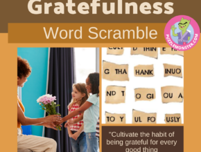 Thanksgiving Word Scramble